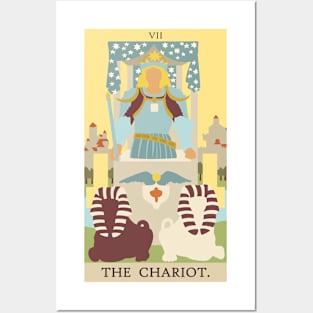 The Chariot Tarot Card Posters and Art